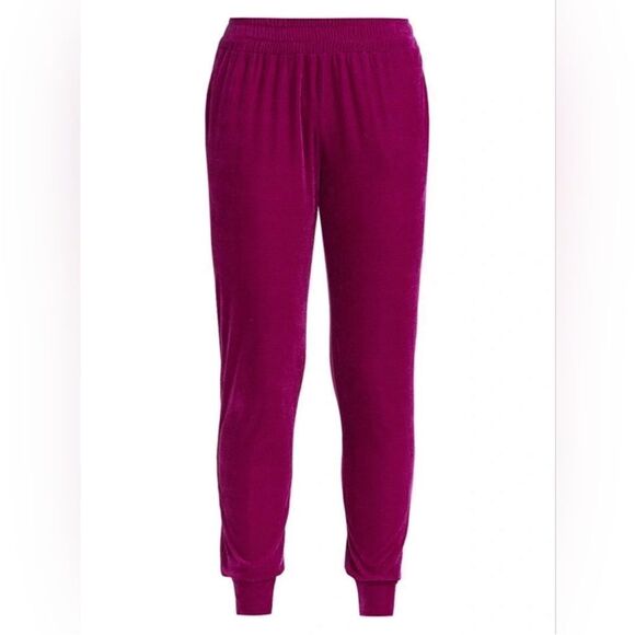 NWT Generation Love Ivy Velour Joggers in Hot Pink Size S - Picture 12 of 12